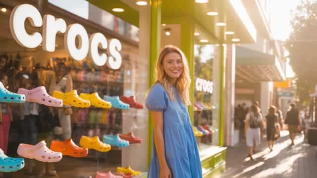 Crocs (CROX) Stock Sinks As Market Gains: Here's Why