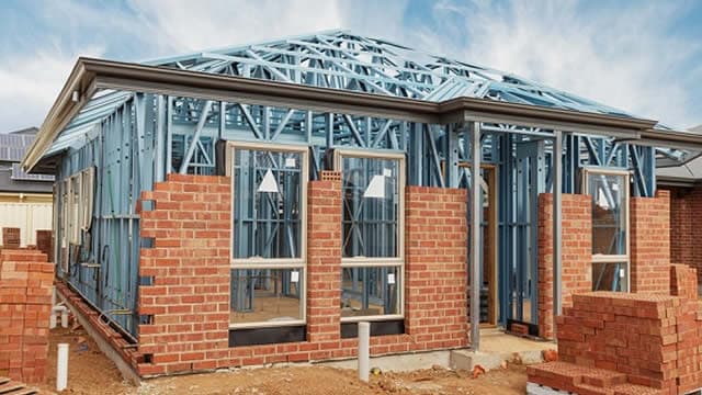 Technical Support Building Below This Construction Stock