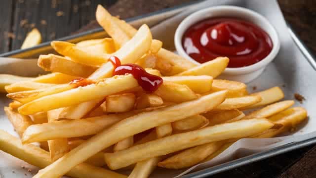 More job cuts, strong demand for french fries is sending this stock to a record gain