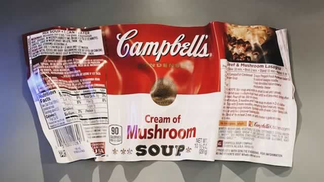 Campbell's stock price sinks to lows not seen since the Global Financial Crisis